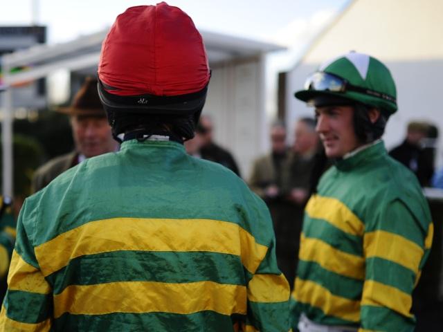The green and gold silks of J.P. McManus will be carried by Long Walk favourite Unowhatimeanharry